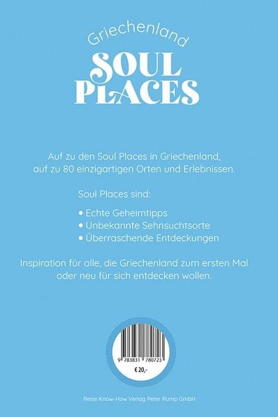 Produktbild: Soul Places Griechenland &ndash; Die Seele Griechenlands sp&uuml;ren