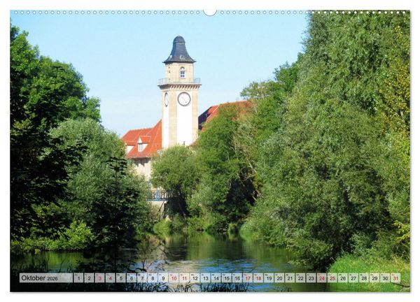Produktbild: Burgenlandkreis - Naumburg, Wei&szlig;enfels, Zeitz (Wandkalender 2026 DIN A2 quer), CALVENDO Monatskalender