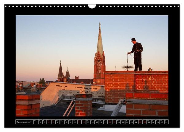 Produktbild: Schornsteinfeger &uuml;ber Berlin 2027 (Wandkalender 2027 DIN A3 quer), CALVENDO Monatskalender