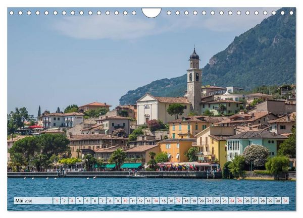 Produktbild: GARDASEE Idyllisches Limone sul Garda (Wandkalender 2026 DIN A4 quer), CALVENDO Monatskalender