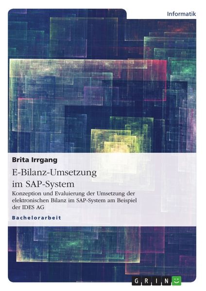 Produktbild: E-Bilanz-Umsetzung im SAP-System