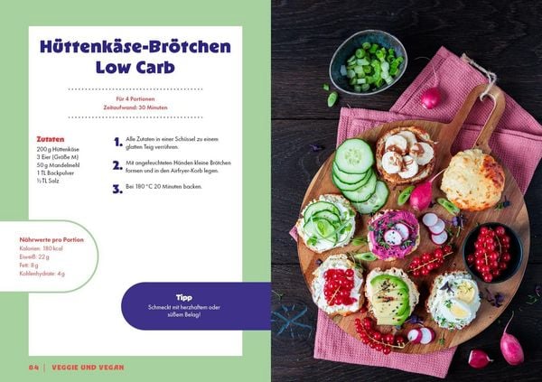 Produktbild: High-Protein-Power aus dem Airfryer