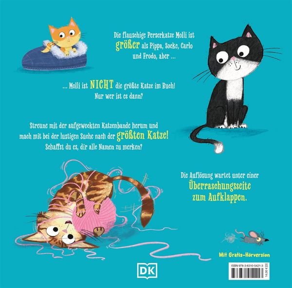 Produktbild: Miau, MIAUUU! Wer ist die gr&ouml;&szlig;te Katze im Buch?