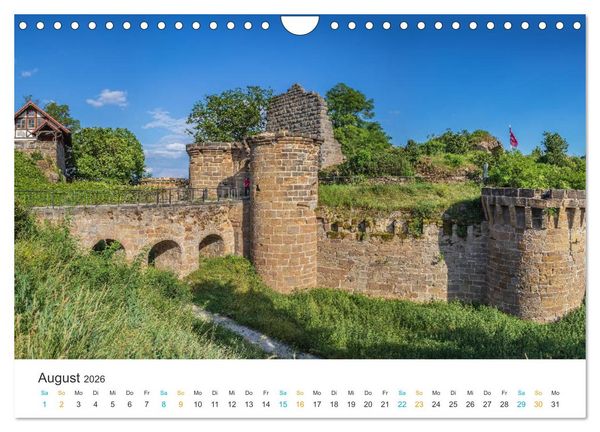 Produktbild: Ha&szlig;berge - Burgen und Burgruinen (Wandkalender 2026 DIN A4 quer), CALVENDO Monatskalender