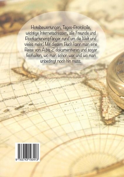 Produktbild: Mein Reisetagebuch