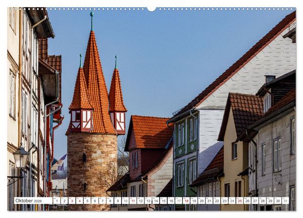 Produktbild: Werrastadt Eschwege (Wandkalender 2026 DIN A2 quer), CALVENDO Monatskalender