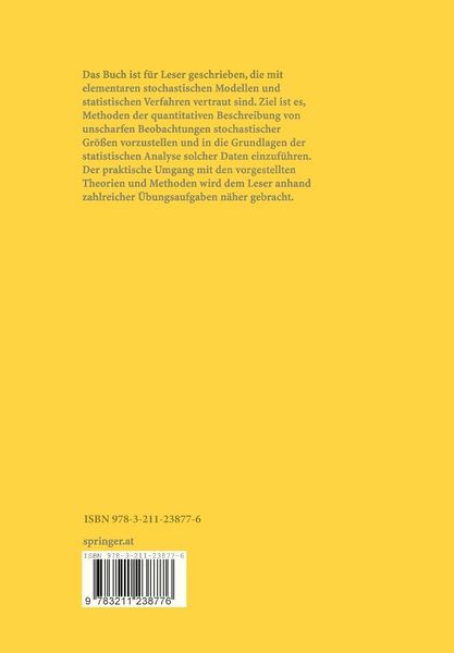 Produktbild: Beschreibung und Analyse unscharfer Information