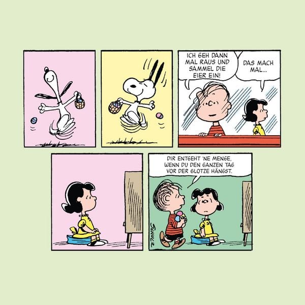 Produktbild: Peanuts Geschenkbuch: Frohe Ostern w&uuml;nschen Snoopy und die Peanuts!