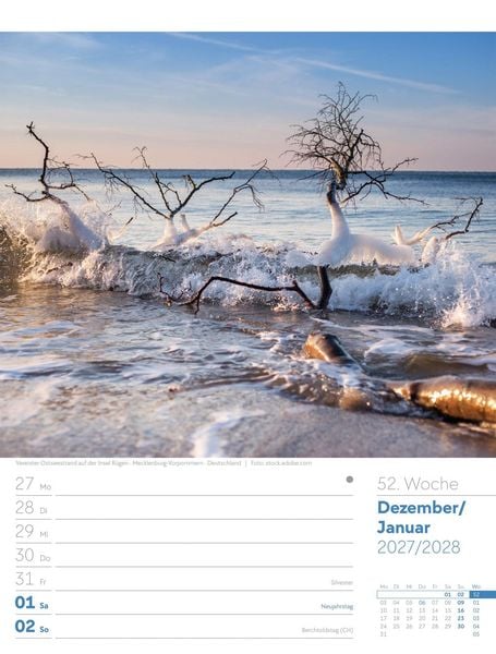 Produktbild: Am Meer Wochenplaner Kalender 2027