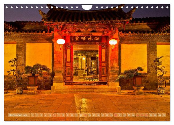Produktbild: Yunnan - Das andere China (Wandkalender 2026 DIN A4 quer), CALVENDO Monatskalender