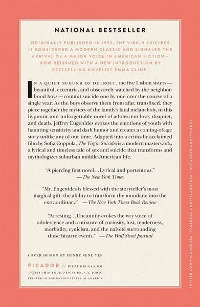 Produktbild: The Virgin Suicides (Twenty-Fifth Anniversary Edition)