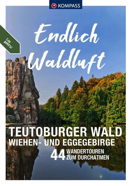 Produktbild: KOMPASS Endlich Waldluft - Teutoburger Wald, Wiehen- & Eggegebirge