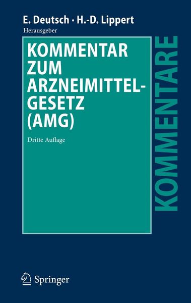 Produktbild: Kommentar zum Arzneimittelgesetz (AMG)