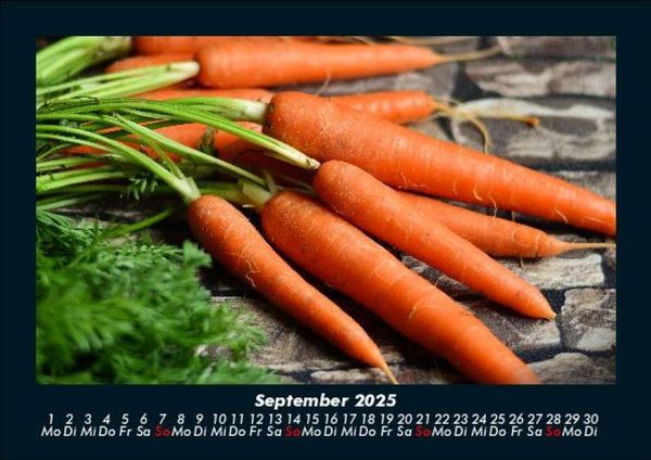 Produktbild: Gem&uuml;sekalender 2025 Fotokalender DIN A5