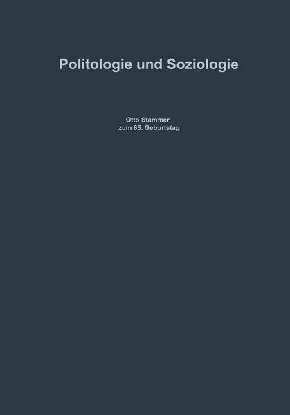 Produktbild: Politologie und Soziologie