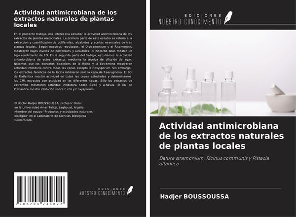 Produktbild: Actividad antimicrobiana de los extractos naturales de plantas locales