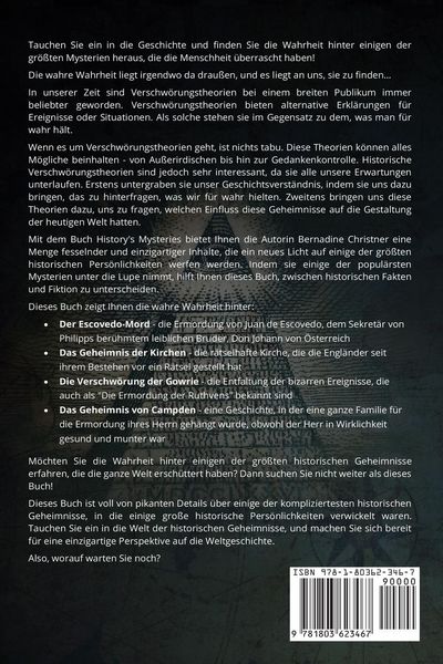 Produktbild: HISTORISCHE GEHEIMNISSE