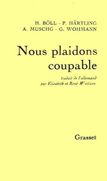 Produktbild: Nous Plaidons Coupable