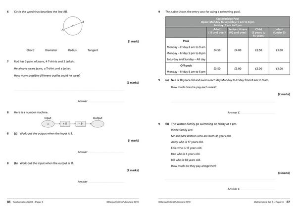 Produktbild: AQA GCSE 9-1 Maths Foundation Practice Papers