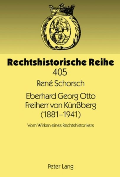 Produktbild: Eberhard Georg Otto Freiherr von K&uuml;n&szlig;berg (1881-1941)