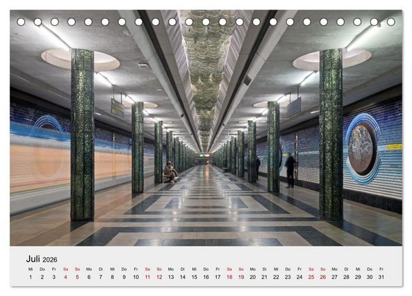 Produktbild: Usbekistan entlang der Seidenstra&szlig;e (Tischkalender 2026 DIN A5 quer), CALVENDO Monatskalender