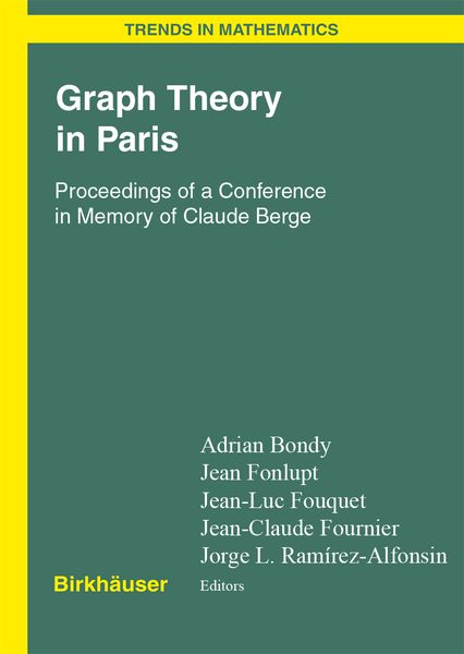 Produktbild: Graph Theory in Paris