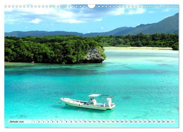 Produktbild: Ishigaki & Miyako - Subtropisches Inselparadies im S&uuml;den Japans (Wandkalender 2026 DIN A3 quer), CALVENDO Monatskalender
