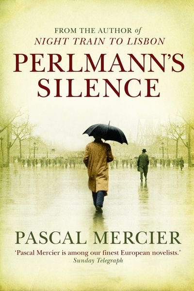 Produktbild: Mercier, P: Perlmann's Silence