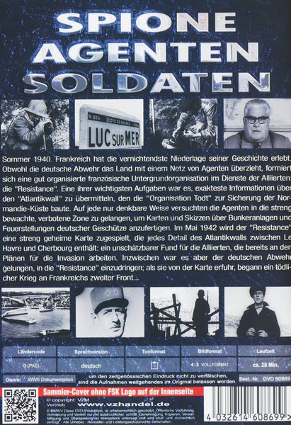 Produktbild: Spione, Agenten, Soldaten - Folge 20: Die Ressistance - Frankreichs Zweite Front