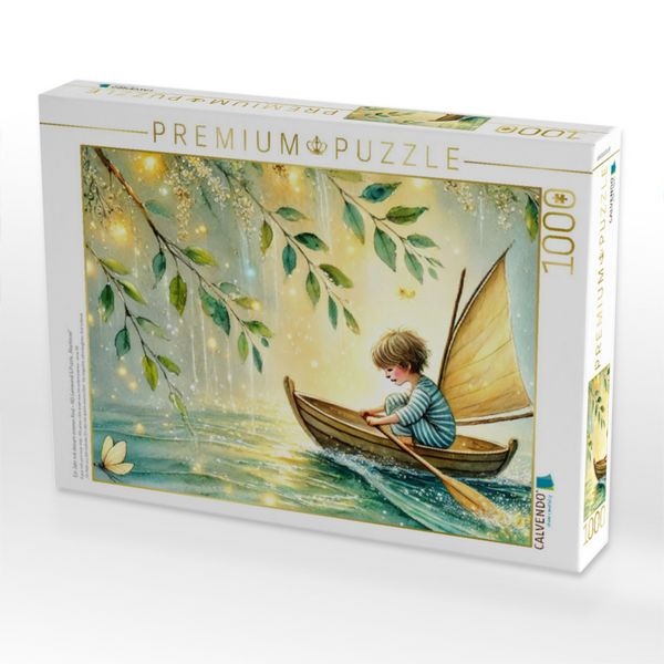 Produktbild: CALVENDO Puzzle Ein Jahr mit deinem inneren Kind - HD-Leinwand & Puzzle "Abenteuer" | 1000 Teile Lege-Gr&ouml;&szlig;e 64x48cm Foto-Puzzle f&uuml;r gl&uuml;ckliche Stunden