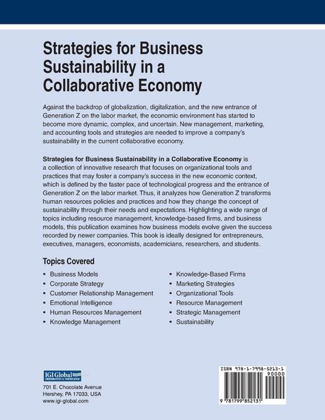 Produktbild: Strategies for Business Sustainability in a Collaborative Economy