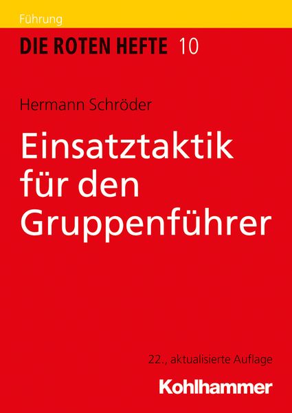 Produktbild: Einsatztaktik f&uuml;r den Gruppenf&uuml;hrer
