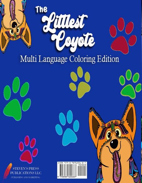 Produktbild: The littlest Coyote (Multi Language Coloring Edition)