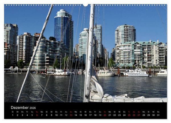 Produktbild: Vancouver und Vancouver Island 2026 (Wandkalender 2026 DIN A2 quer), CALVENDO Monatskalender