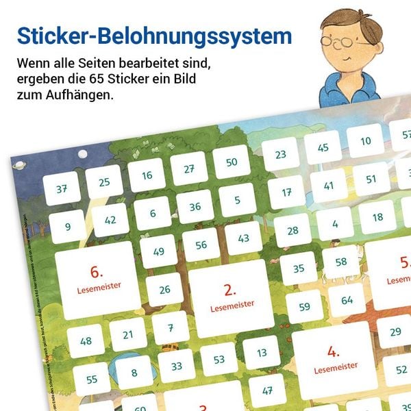 Produktbild: Das &Uuml;bungsheft Lesen 4