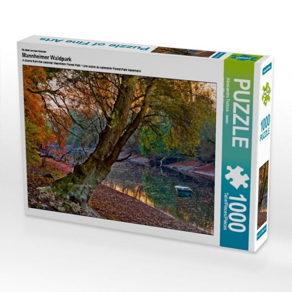 Ein Motiv aus dem Kalender Mannheimer Waldpark (Puzzle)