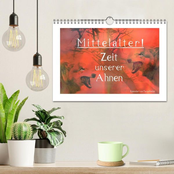 Produktbild: Mittelalter - Zeit unserer Ahnen (Wandkalender 2026 DIN A4 quer), CALVENDO Monatskalender