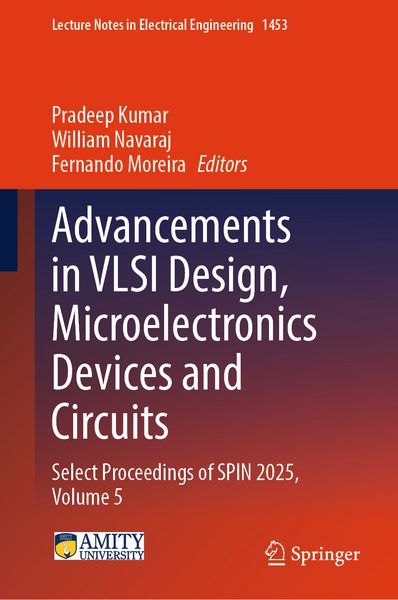 Produktbild: Advancements in VLSI Design, Microelectronics Devices and Circuits