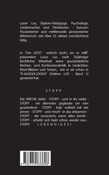 Produktbild: Der Geist wehrt sich, wo er will!
