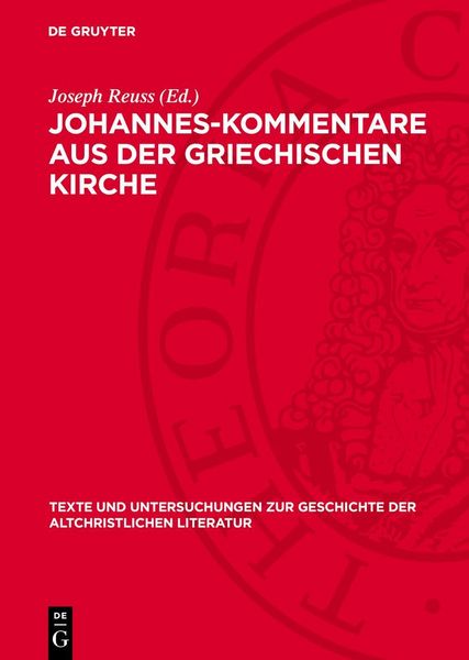 Produktbild: Johannes-Kommentare aus der griechischen Kirche