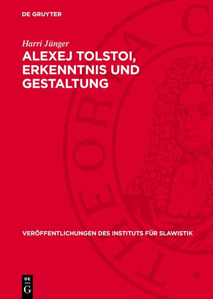 Produktbild: Alexej Tolstoi, Erkenntnis und Gestaltung