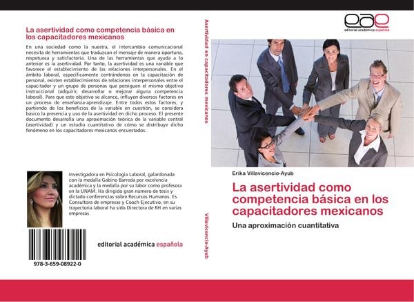 Produktbild: La asertividad como competencia b&aacute;sica en los capacitadores mexicanos