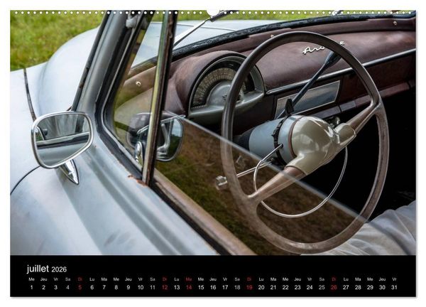 Produktbild: AUTO MOBILE (Calendrier mural 2026 DIN A2 vertical) calendrier de bureau