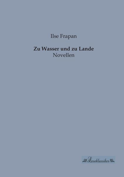 Produktbild: Zu Wasser und zu Lande