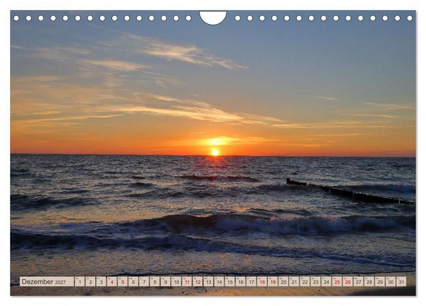 Produktbild: Fischland zwischen Ostsee und Bodden (Wandkalender 2027 DIN A4 quer), CALVENDO Monatskalender