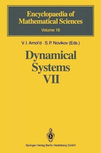 Produktbild: Dynamical Systems VII