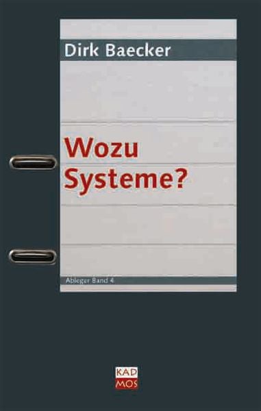 Produktbild: Wozu Systeme?