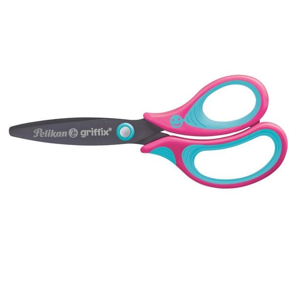 Produktbild: Pelikan Schere griffix&reg; Schulschere rund f&uuml;r Rechtsh&auml;nder LovelyPink
