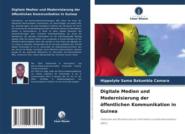 Produktbild: Digitale Medien und Modernisierung der &ouml;ffentlichen Kommunikation in Guinea