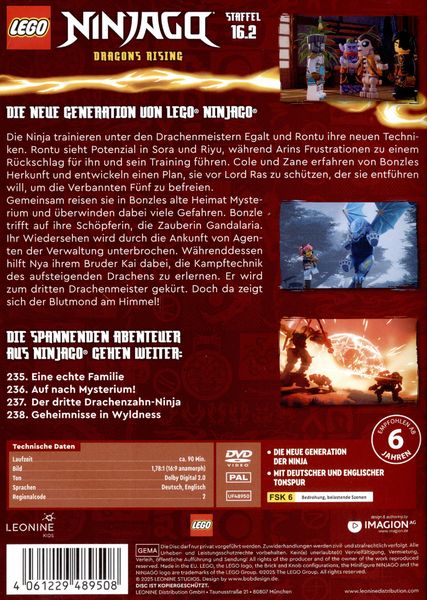 Produktbild: LEGO Ninjago - Staffel 16.2